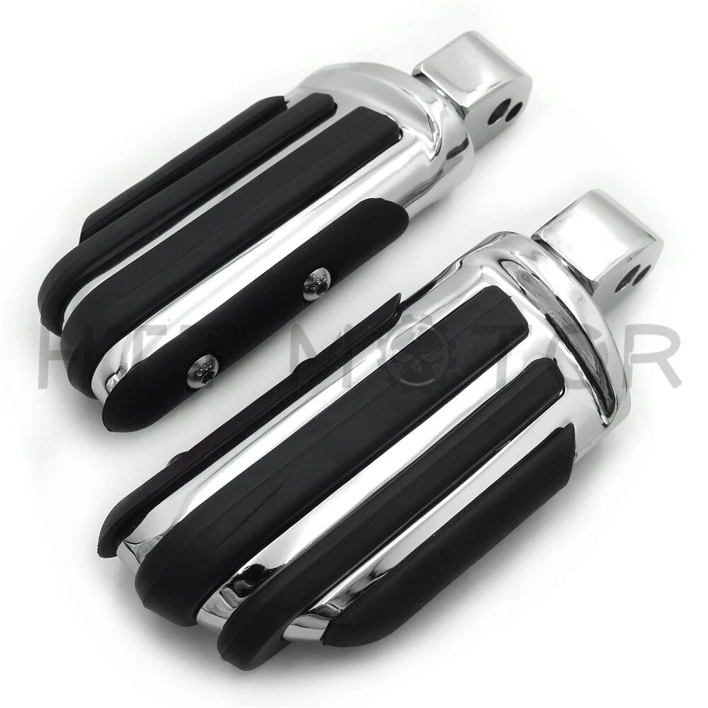 Rubber Pilot Footpeg for Harley-Davidson Softail Fat Boy FLFB, Fat Bob FXFB (2018–2023)