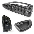 Carbon Fiber Black Remote Key Fob Cover for BMW X5 X6 X5M X6M (2007-2020)