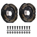 2pc Electric Trailer Brake Assembly for 7000 lbs (12" x 2")