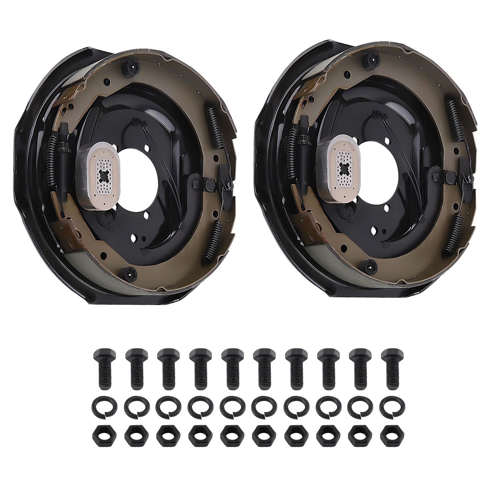 2pc Electric Trailer Brake Assembly for 7000 lbs (12" x 2")