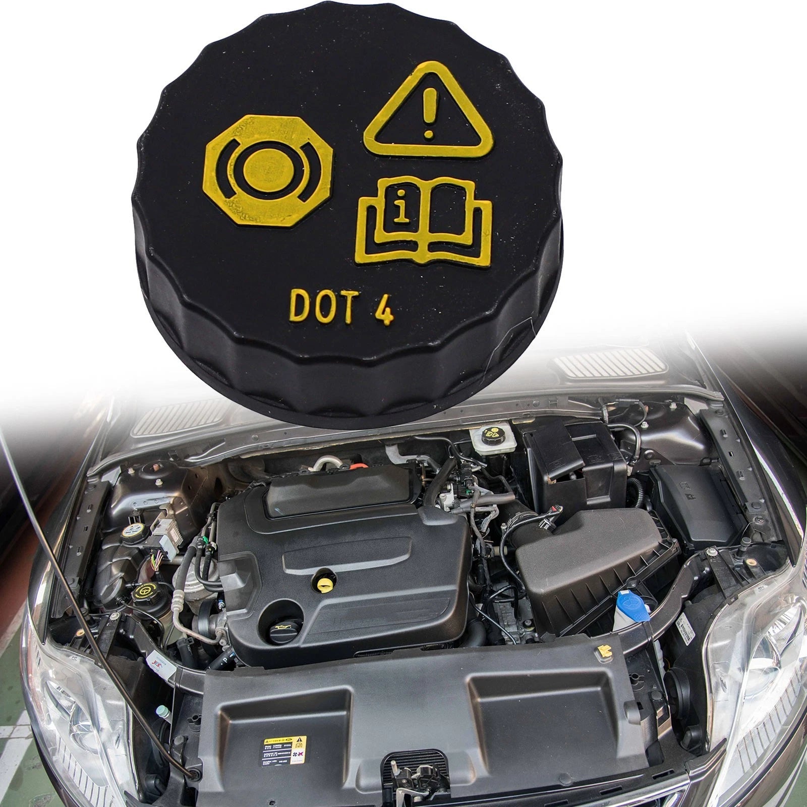 Brake Fluid Reservoir Cap for C-MAX MK1 (2003–2010) ABS C214