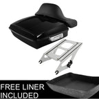 Chopped Trunk Pad Mount Rack for Harley Touring Road King Glide (2014–2026)