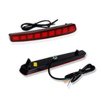 2X LED Red Rear Bumper Reflectors for Toyota Corolla (2020–2023)