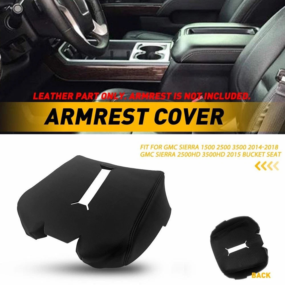 Console Lid Armrest Cover for Chevy Silverado GMC Sierra (2014–2018)