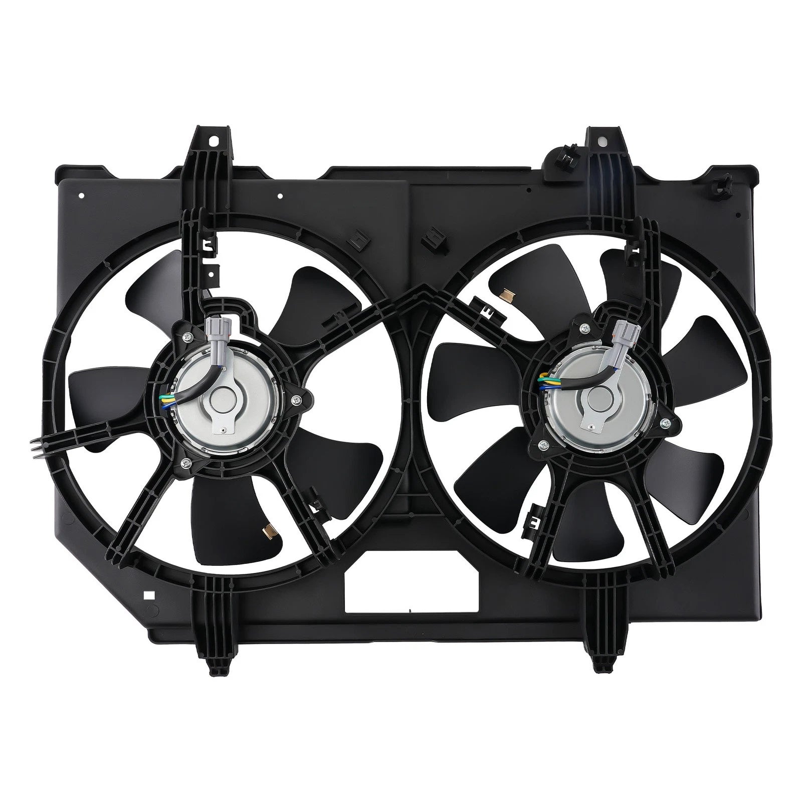 Dual Cooling Fan Shroud for Nissan X-Trail (2004–2013) 214818H31A 621908 4Pin 240W