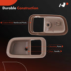 Front Right Brown Interior Door Handle for Toyota Tundra (2000-2006)