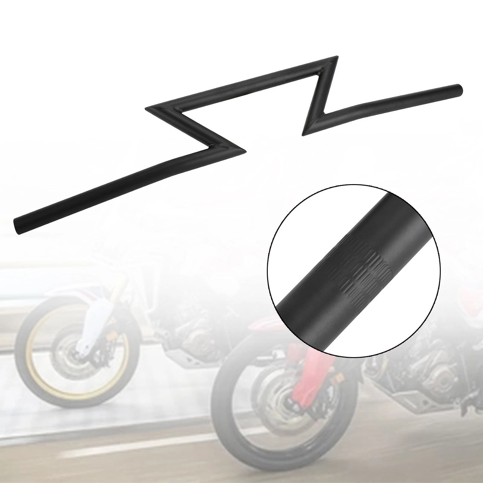 Z-Bar 7/8" 22mm Handlebars for Harley Touring, Street Glide, Electra