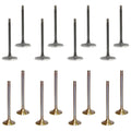 Set of 16 Intake & Exhaust Valves Kit for Avalanche Camaro Corvette H2 V8