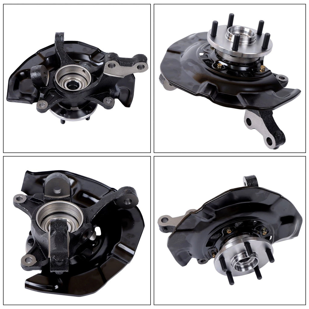 Front Steering Knuckle & Wheel Hub Bearing for Toyota Sienna (2009)