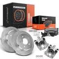 Rear Drilled Brake Rotors & Pads for Mercury Mountaineer (1997–2001)