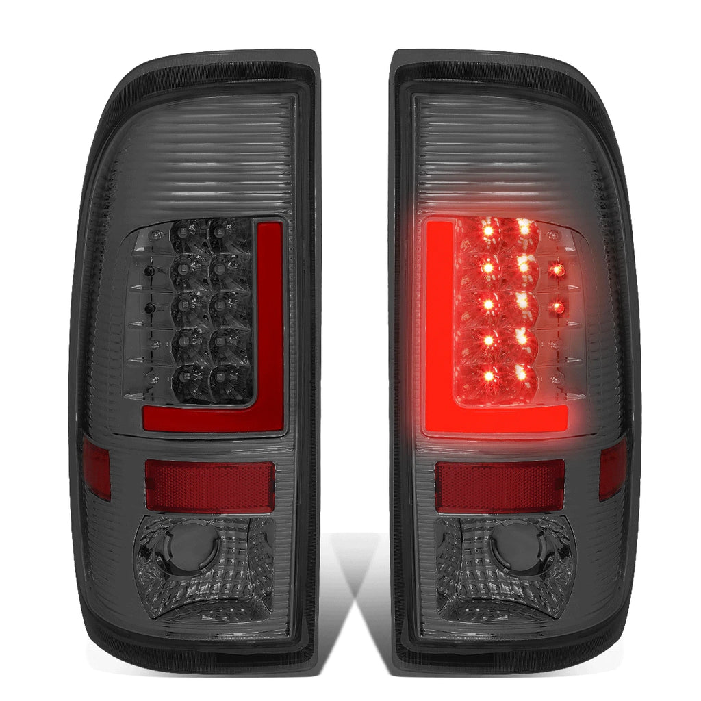 Red LED L-Bar Tail Brake Light Lamp for Ford Super Duty F150 (1999–2007)
