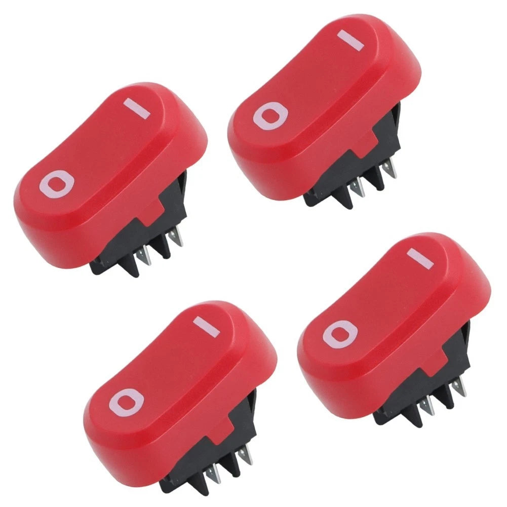 Set of 4 Electric Switches for Wet Dry Vacuum Cleaners