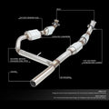 Catalytic Converter Pipe for Ford F150 Lincoln Mark LT 5.4L 4WD (2004–2006)