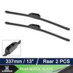 2X Rear Windshield Wiper Blade for Hyundai Elantra (2012–2017)