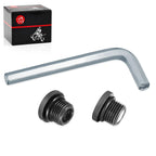 Front Diff Fill & Drain Plug Kit w/Tool for Polaris RZR