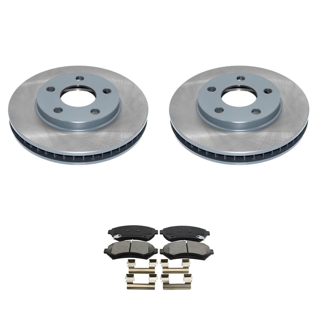 DuraGo Front Rotors & Bosch QuietCast Ceramic Brake Pads Kit for Grand Prix (1997–2003)