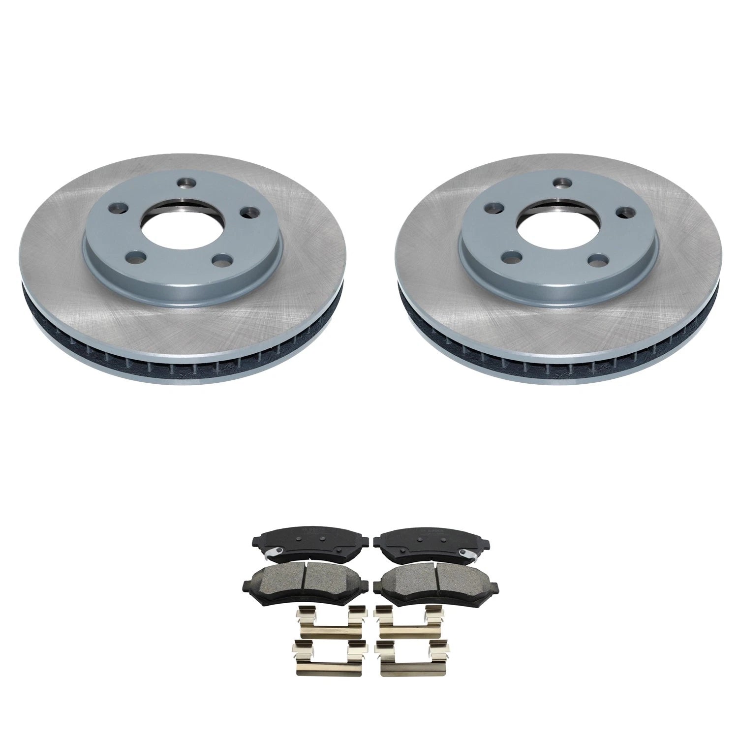 DuraGo Front Rotors & Bosch QuietCast Ceramic Brake Pads Kit for Grand Prix (1997–2003)