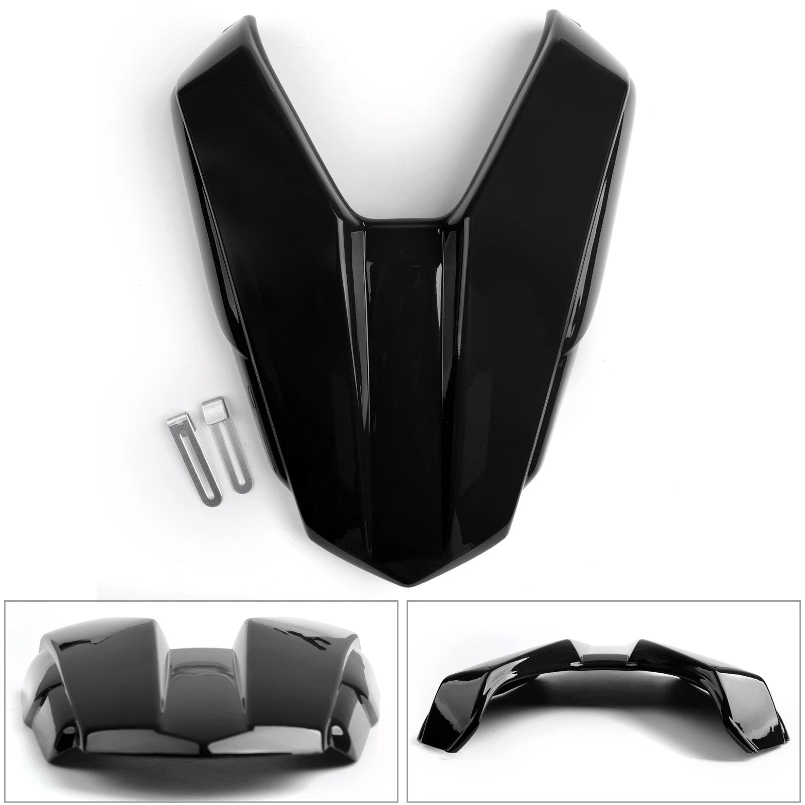 Rear Seat Passenger Cover Cowl for Honda CB500F CBR500R (2016–2024) Black