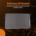 Coolant Radiator for Volkswagen Passat 2.5 (2012–2014) CU13215 3563
