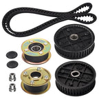 Pulley Belt Kit and Sprockets for Lawn Mower