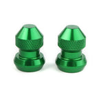 Green Tire Valve Stems Dust Covers for Car Auto Wheel Accessories