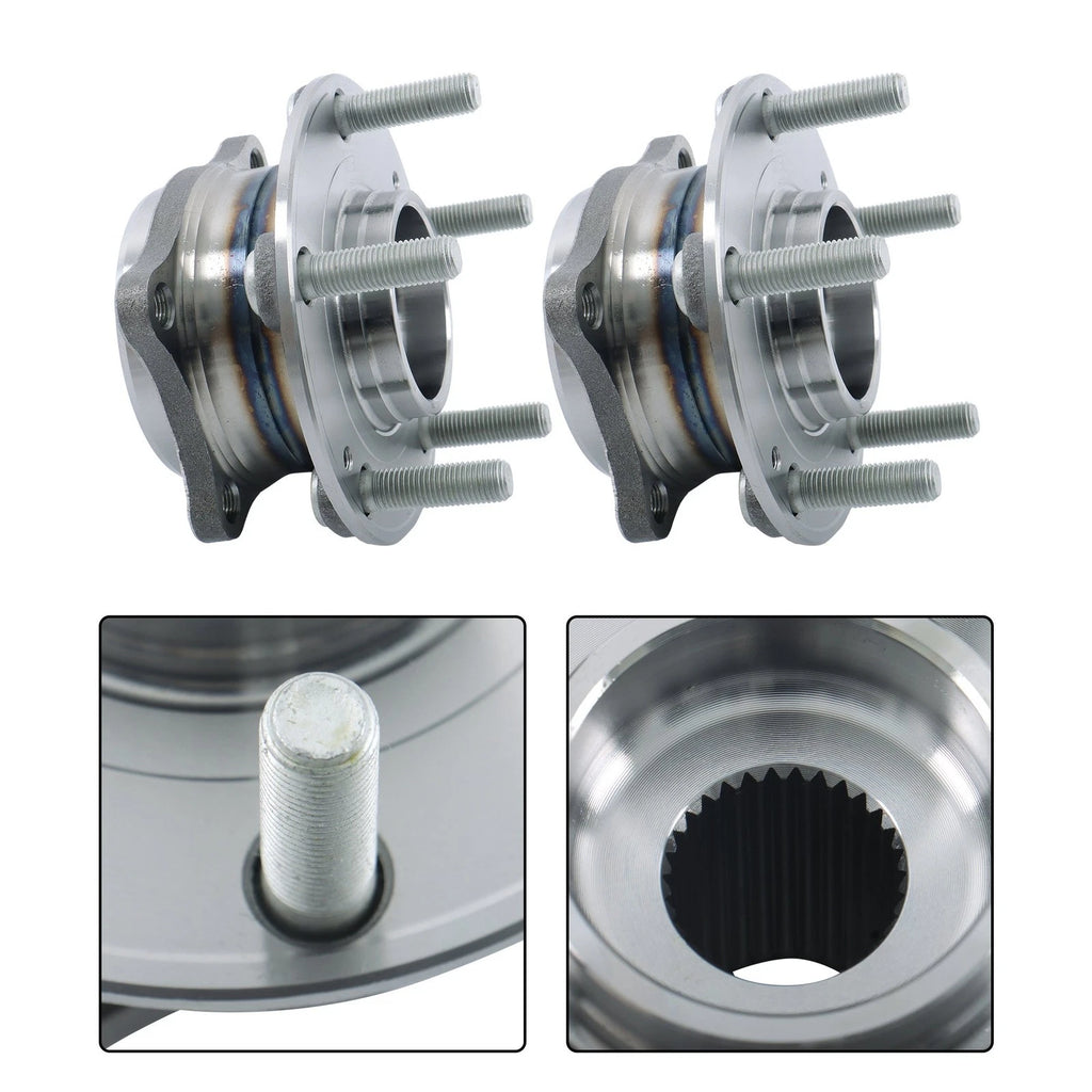 Set of 4 Front Wheel Hub Bearings for Hyundai Veracruz & Kia Sorento (2007–2015)
