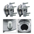 Set of 4 Front Wheel Hub Bearings for Hyundai Veracruz & Kia Sorento (2007–2015)