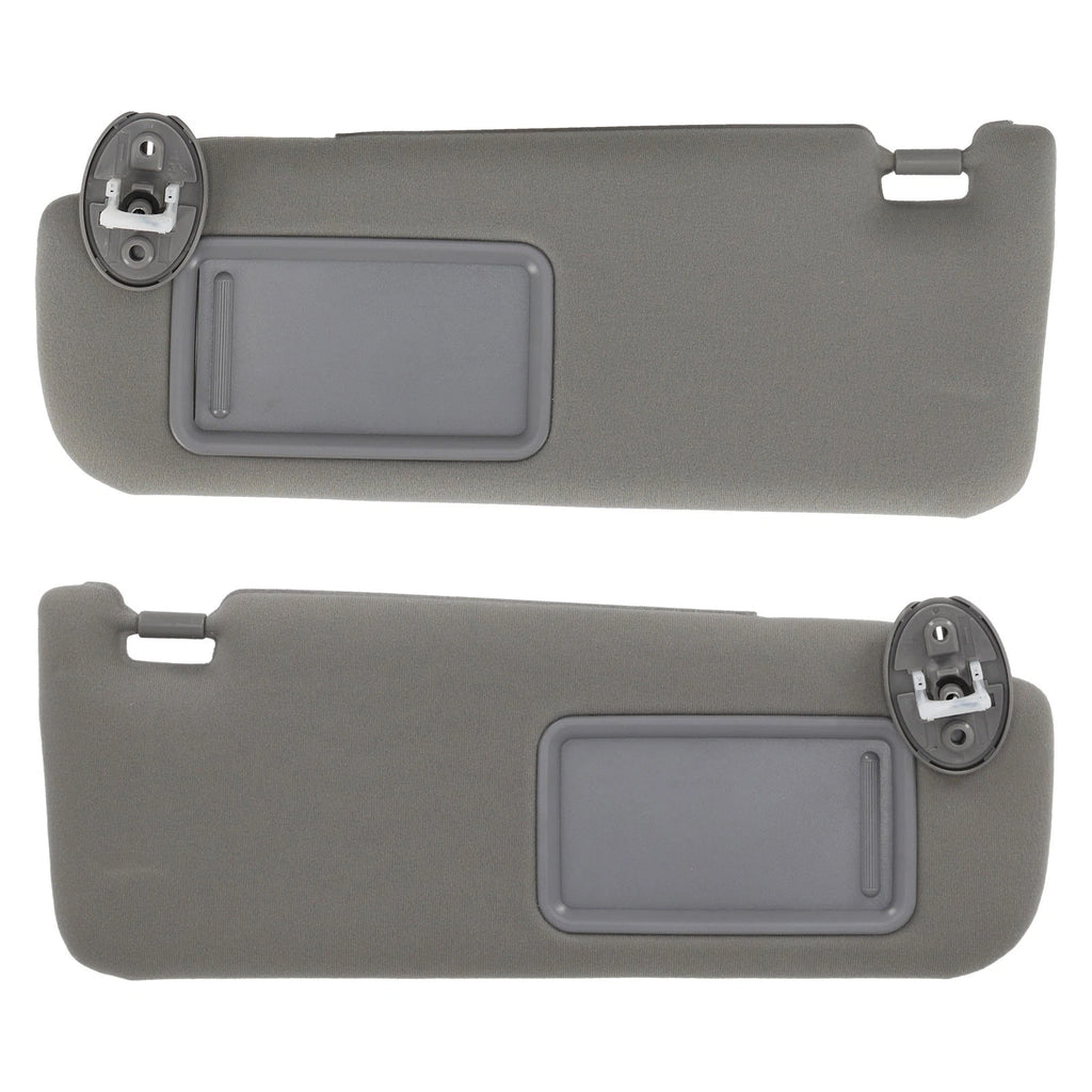 Set of 2 Front Sun Visors for Toyota Camry (2012–2017) Gray