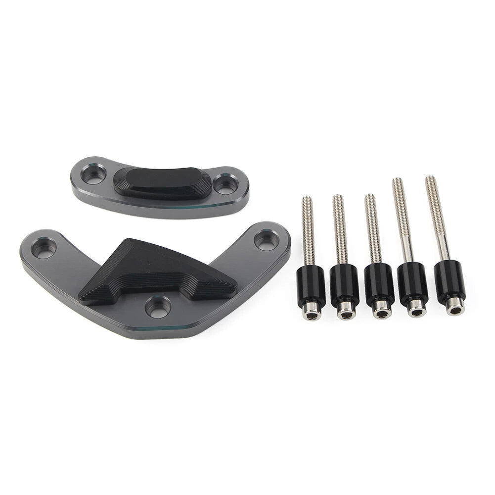 Set of 2 CNC Engine Case Stator Cover Guard Slider for Speed Twin 1200 (2019–2023)