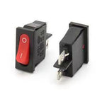 5 Pack 2 Position Rocker Switch 2Pin SPST ON OFF 250V 6A for Car Truck