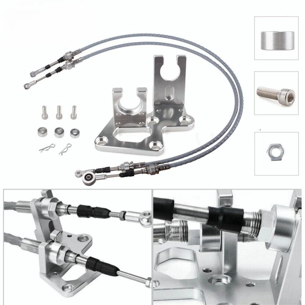 Shifter Cables & Trans Bracket for Acura RSX (2002–2006) K20 K24 K Swap