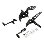 Front Rider Driver Foot Pegs Footrests Bracket for Suzuki GSXR1000 (2017–2025)
