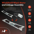 Wiper Motor & Linkage Assembly for Chevy HHR (2006-2011)