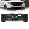 Front Grille Shell for Ford Explorer Police Interceptor (2011–2015) Black