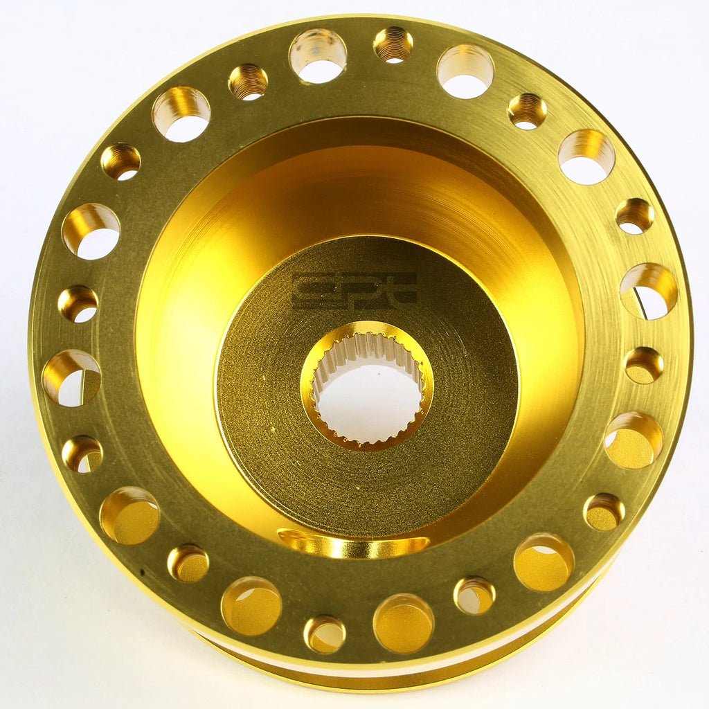 Gold Aluminum Steering Wheel Hub Adaptor for Civic Integra (1988–1993)