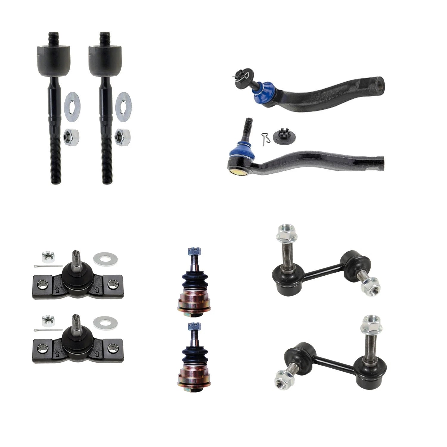 Mevotech Supreme Tie Rod End Sway Bar Link Kit for Lexus GS300 IS350 (1998–2005)