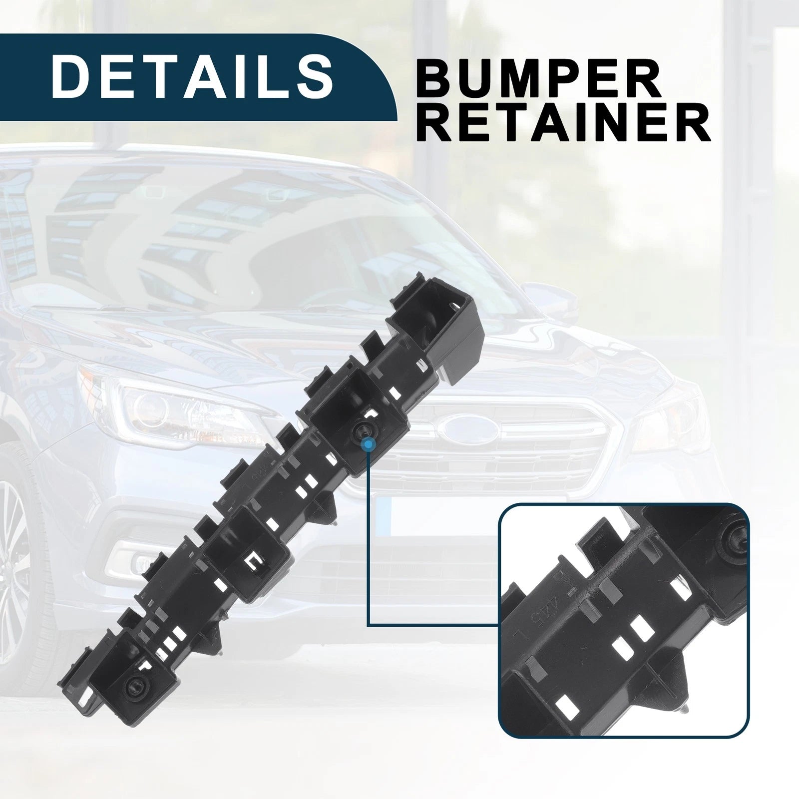 Left Front Bumper Retainer Bracket No. 57707FJ020 for Subaru Impreza (2012–2016)