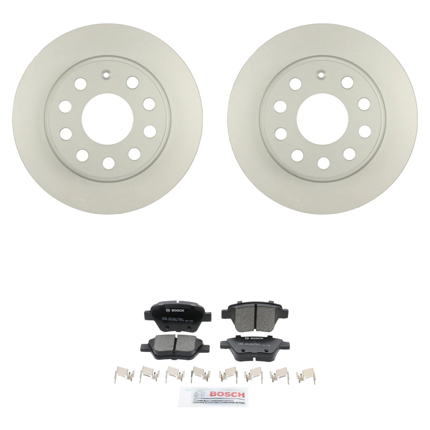 Set of 4 Bosch Quietcast Ceramic Disc Brake Pads for A3 Beetle Jetta