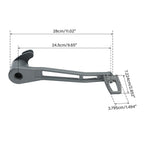 Brake Lever & Brake Pedal Pad for Harley Touring Electra Road Glide (2014–Up)