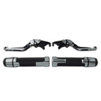 Folding Extendable Brake Clutch Lever Handle Grip for Yamaha FJR XJR 1300 (1998–2023)