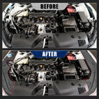 2X Engine Bay Side Panel Covers with Screw for Honda Civic (2016–2020)