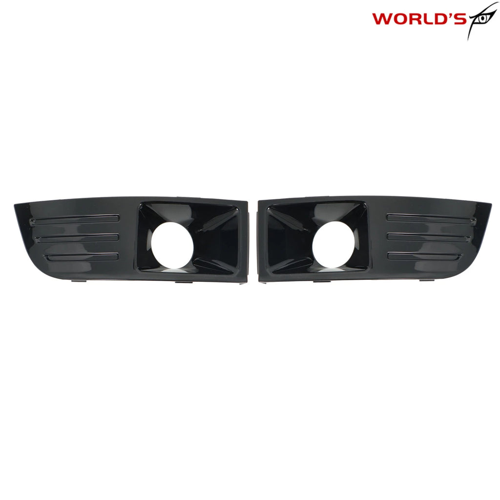 Fog Light Trim Cover Set for Ford Flex (2009–2012) Black Factory