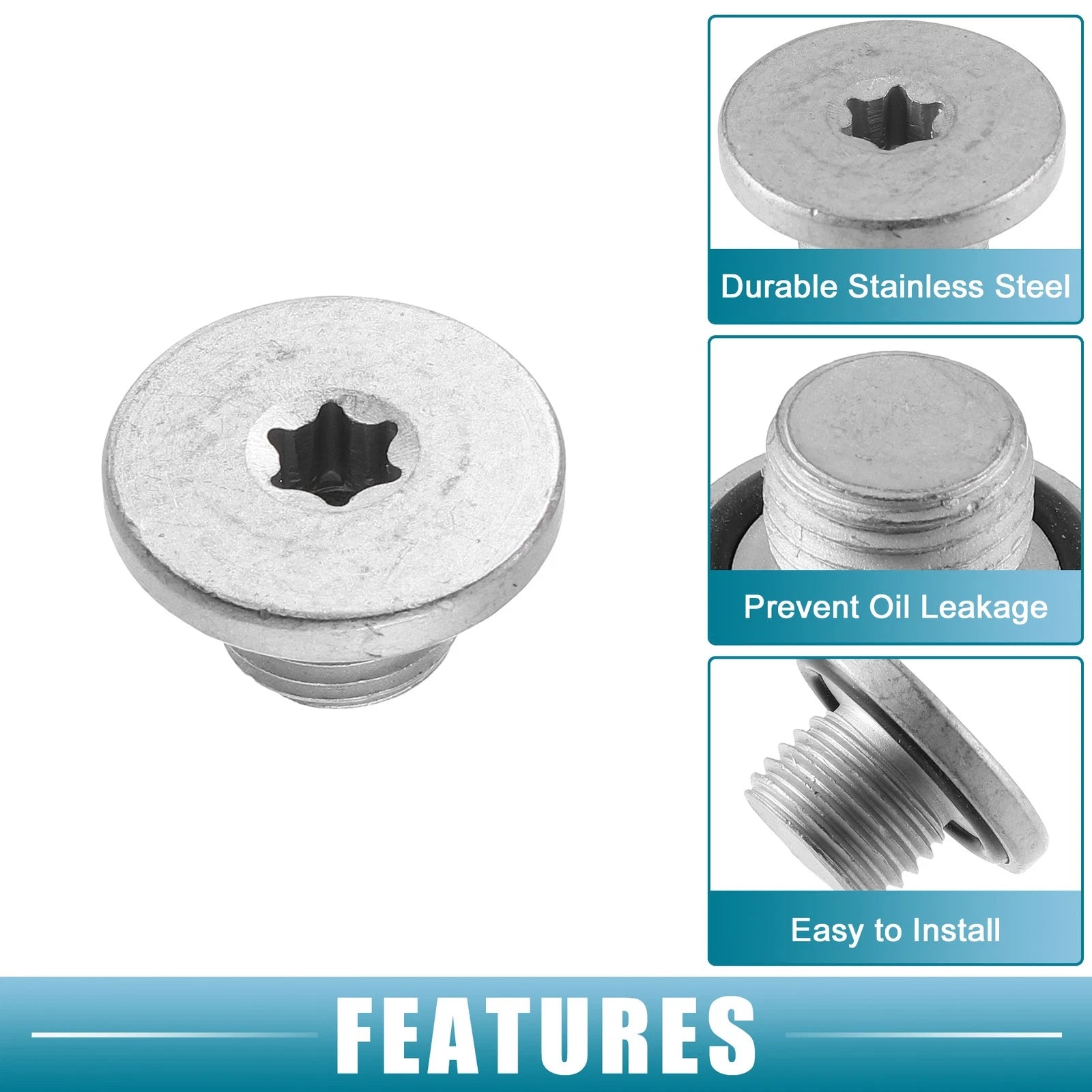 Engine Oil Drain Plug 46823509 for Chevrolet Corsa (1993–2009)