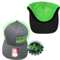 Duramax Diesel Hat for DMAX Truck (Flex Fit, Grey Green Mesh Back, S/M)