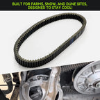 Drive Belt for Kawasaki KAF 820 1000 Mule Pro FX FXT DX DXT (2015–2018) 54011-0037 T9