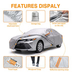 Full Car Cover for Audi Cabriolet (183'' L) Waterproof UV Resistant