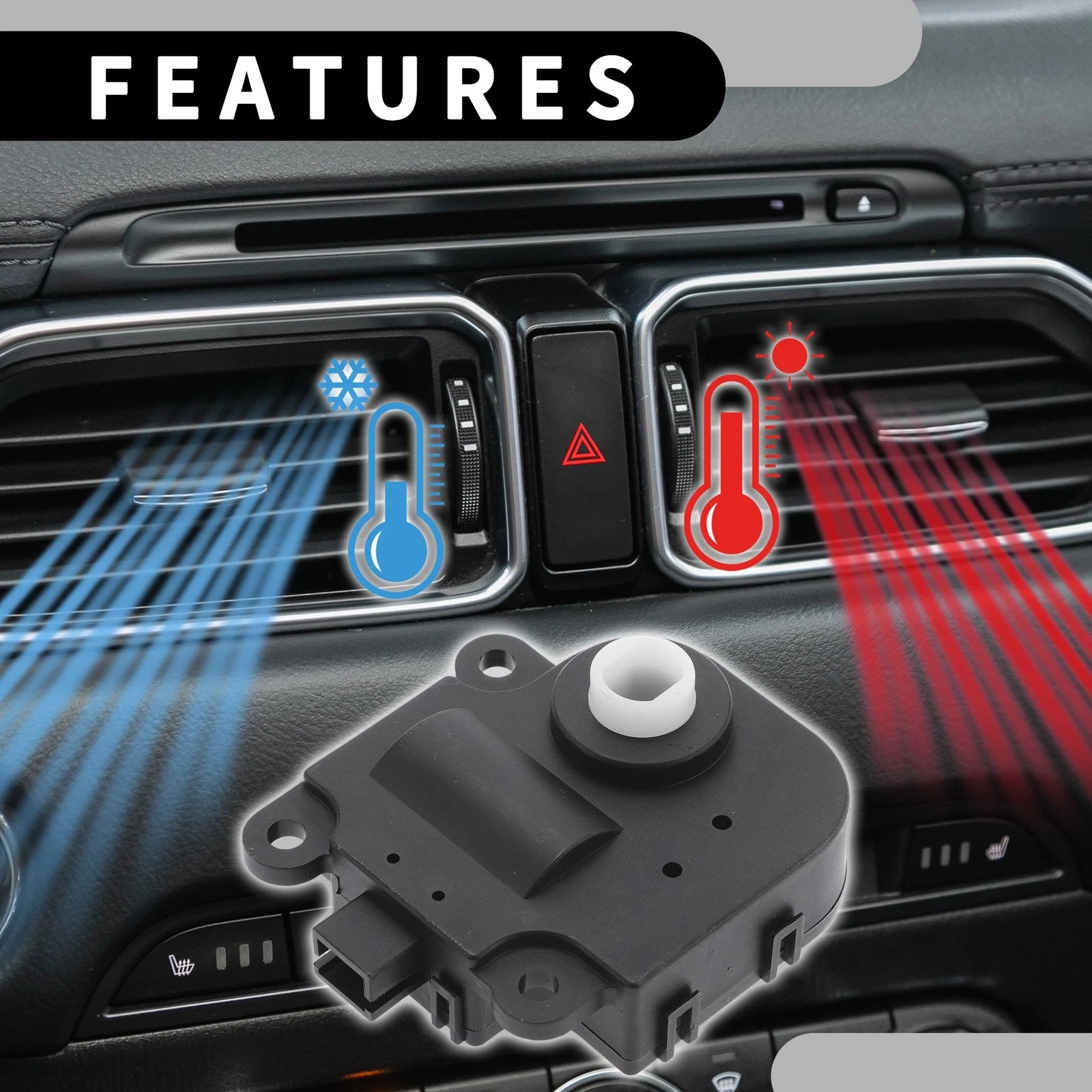 HVAC Heater Blend Door Actuator for Chevrolet Captiva Sport (2012–2015)