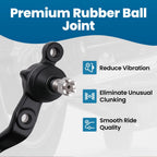 8Pcs Ball Joint Tie Rod Set for Lexus GS300/GS400/GS430 (1998–2005) EV80600