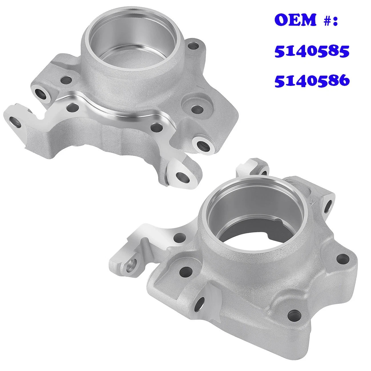 Left & Right Mach Wheel Bearing Carrier for Polaris RZR XP Turbo (2017–2021)