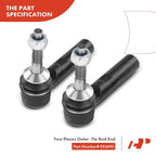 6X Front Tie Rod End Ball Joint for Ford Expedition Lincoln Navigator (1997–2023)